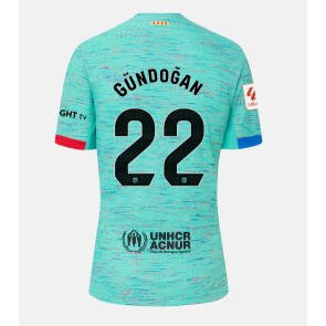 Maillot de foot Barcelona Ilkay Gundogan #22 Troisième 2023-24 Manches Courte